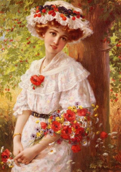 Vernon Emile Under The Cherry Tree. , 