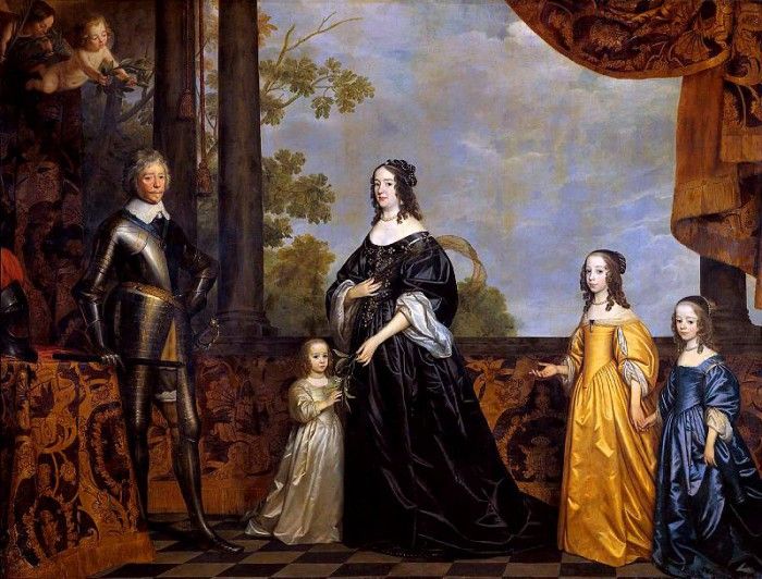 Honthorst van Gerard Frederik Hendrik and family Sun. Honthorst,  