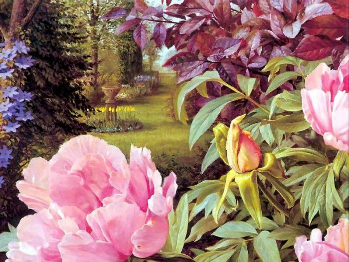 an artists garden csg021. , 