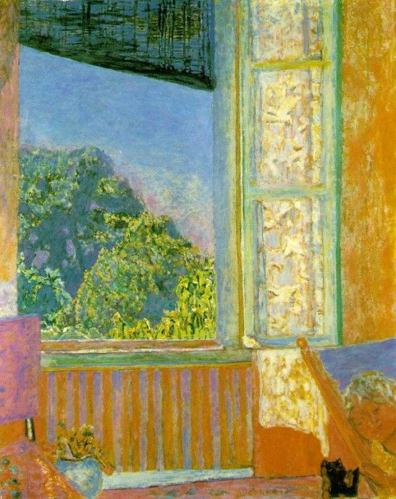 BONNARD THE WINDOW 1921 THE PHILLIPS COLLECTION, WASHINGTON,. , 