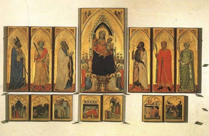Polyptych of S Pancrazio WGA. , 