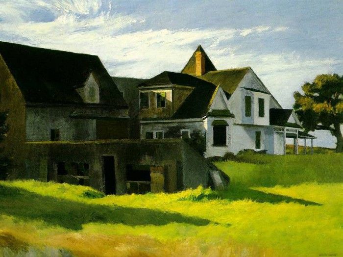 Hopper Cape Cod afternoon 1936, Museum of Art, Carnegie Inst. , 