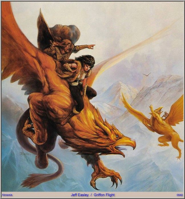 Jeff Easley - Griffon Flight (Abraxsis). , 