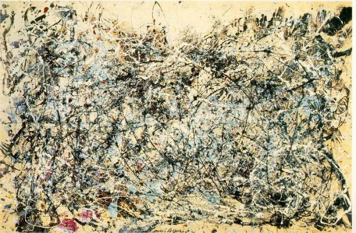 Pollock Number 1A, 1948, 1948, Moma NY. , 