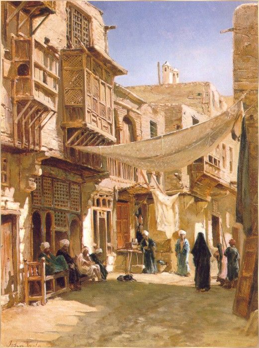 VarleyJohn-StreetInBoulaqNearCairo-sj.  