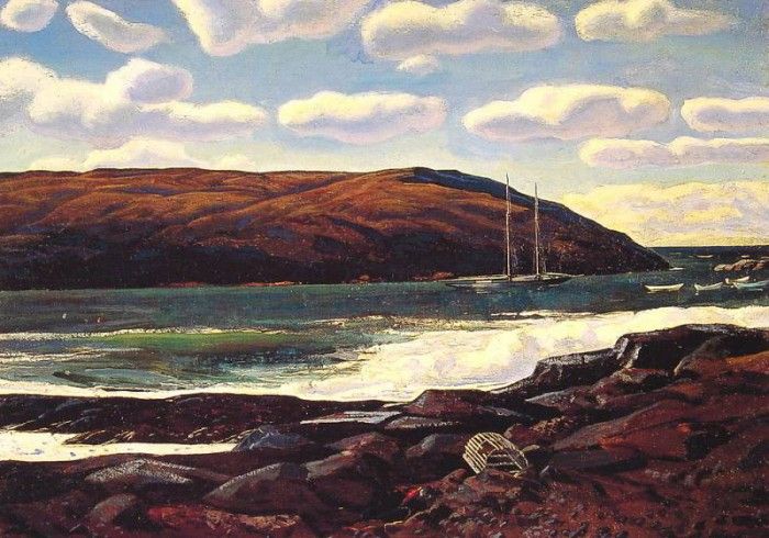 Monhegan Harbor. Кент, Рокуэлл