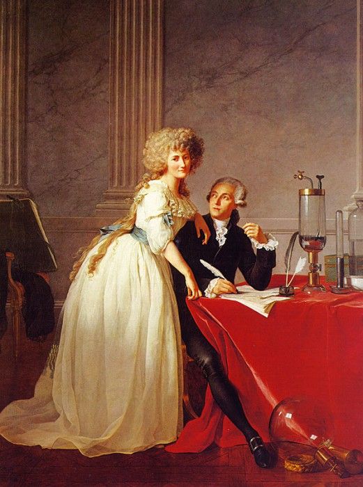 Portrait of Monsieur Lavoisier and His Wife cgf. , -