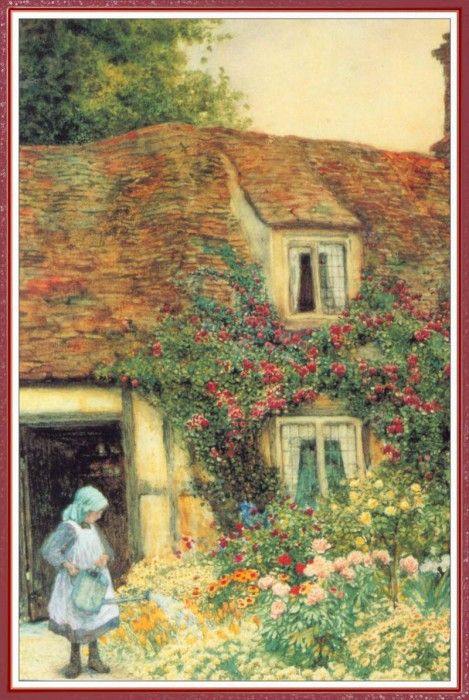 StrachanArthurClaude TheLittleGardener (BCover)-We (f132). ,  