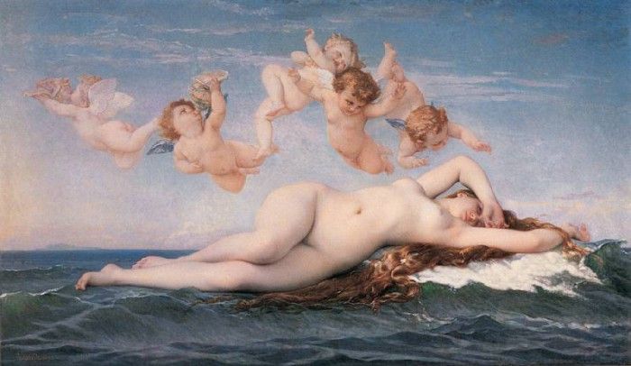 Cabanel The Birth of Venus 1863. , 
