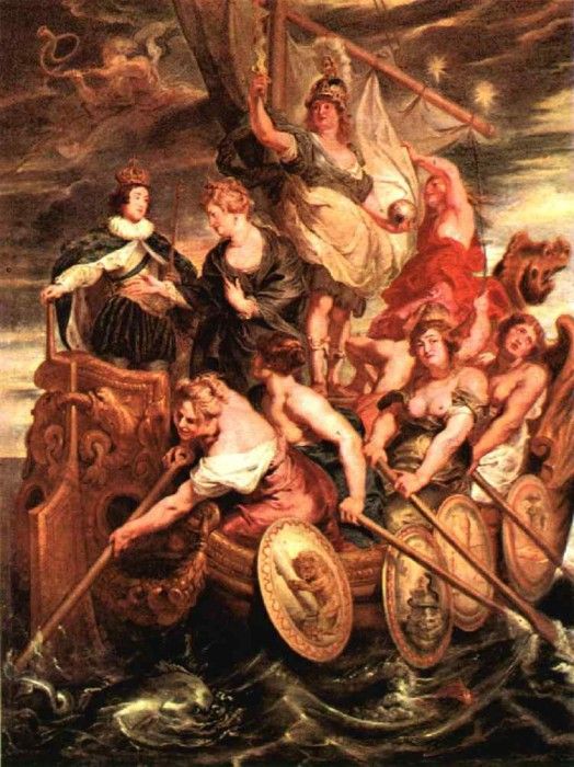 Rubens The Majority of Louis XIII, 1621-1625, Louvre. ,  