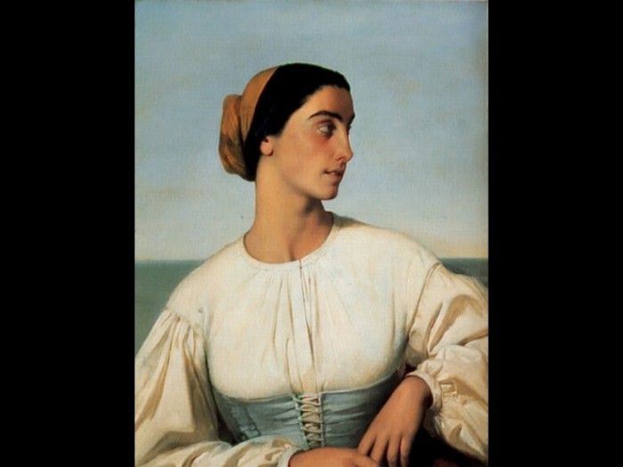 Woman from St Jean de Luz. -, -