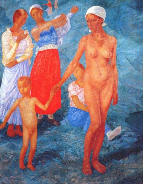 petrov-vodkin morning 1917. -, 