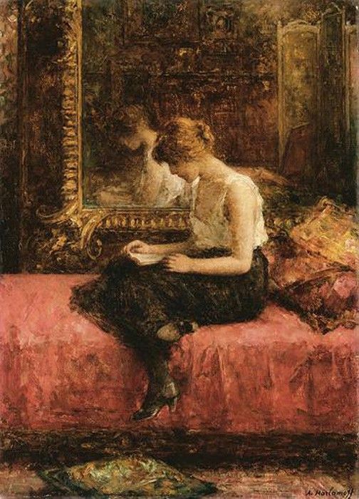 Harlamoff Alexej Literary Pursuits of a Young Lady. ,  Alexeivich