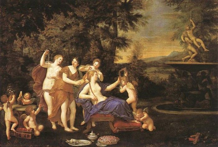 ALBANI Francesco Venus Attended By Nymphs And Cupids. �������, ���������