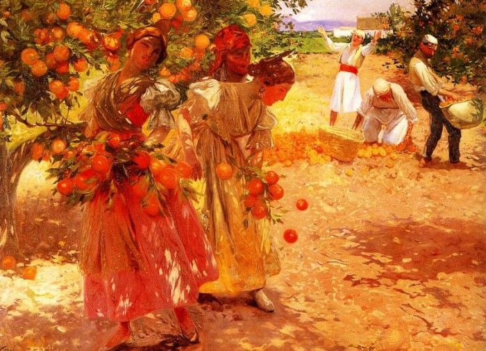 Jose Fillol - Orange Orchard, De. Fillol 