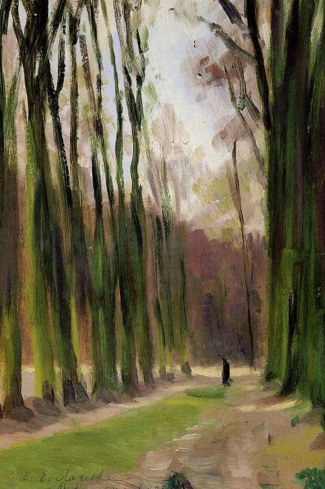 Lanceray Yevgeny Alley in Versailles Sun. , 