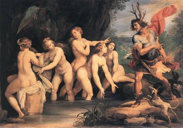 CESARI Giuseppe Diana And Actaeon. , 