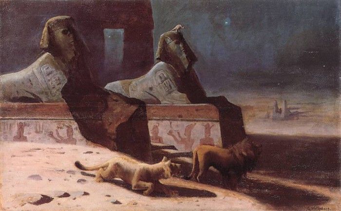 Wertheimer Lions et Sphinx. , 