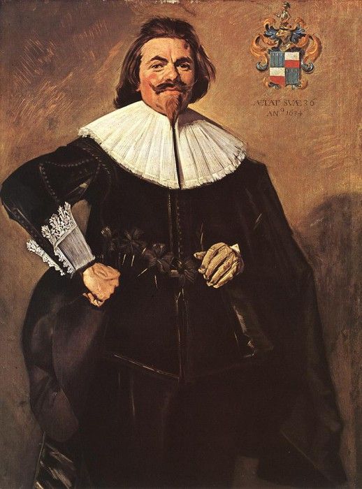 Hals Portrait of Tieleman Roosterman, 1634, Kunsthistorische. , 