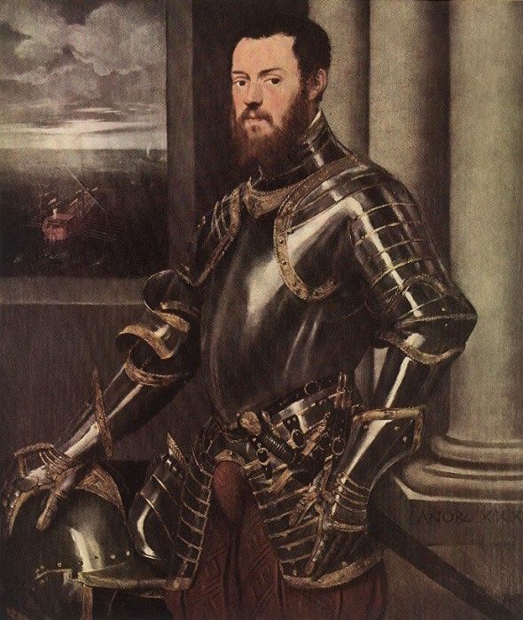 Tintoretto Man in Armour. , 