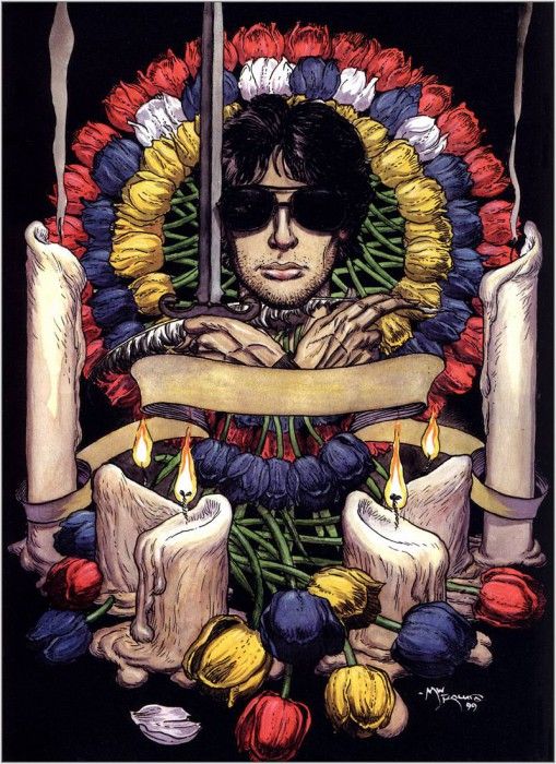 XXX 0085 Michael Kaluta Neil Gaimans Death and Tulips. Kaluta, Майкл
