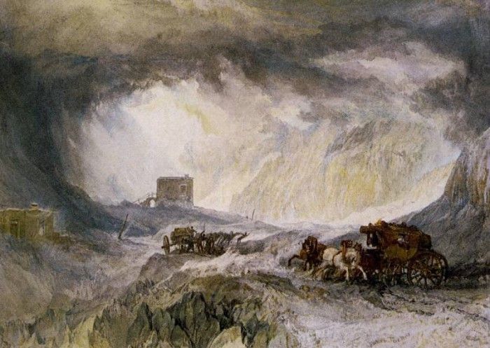 Turner Joseph Mallord William Passage of Mount Cenis. ,   