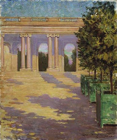 Beckwith James Carroll Arcade of the Grand Trianon Versailles. ,  