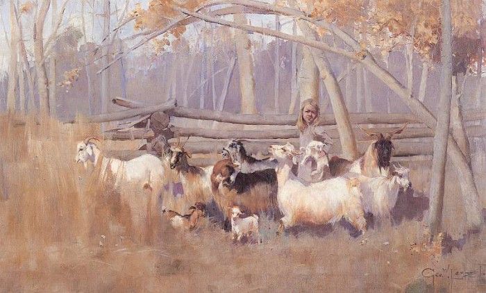 Lambert A Bush Idyll. , 