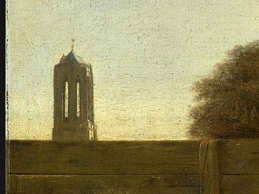 HOOCH,DE A DUTCH COURTYARD, 1658-1660, DETALJ 1, NGW. Hooch, Pieter De