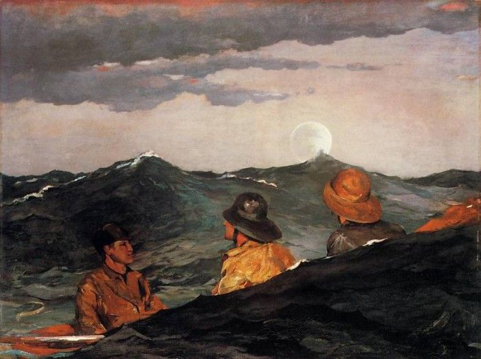 Homer Winslow Kissing the Moon. , 