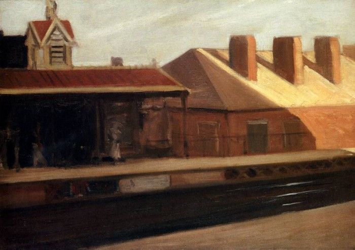 Hopper Edward The El Station. , 