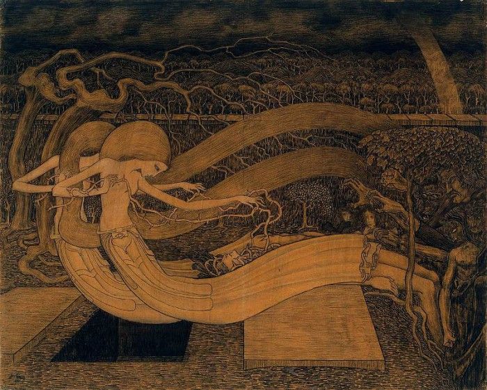 Toorop Jan Oh grave where is thy victory Sun. Toorop, 