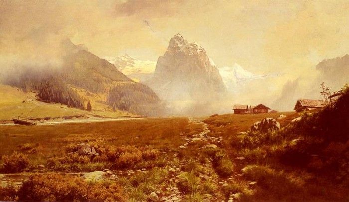 Waugh Frederick Judd The Swiss Alps. , . 