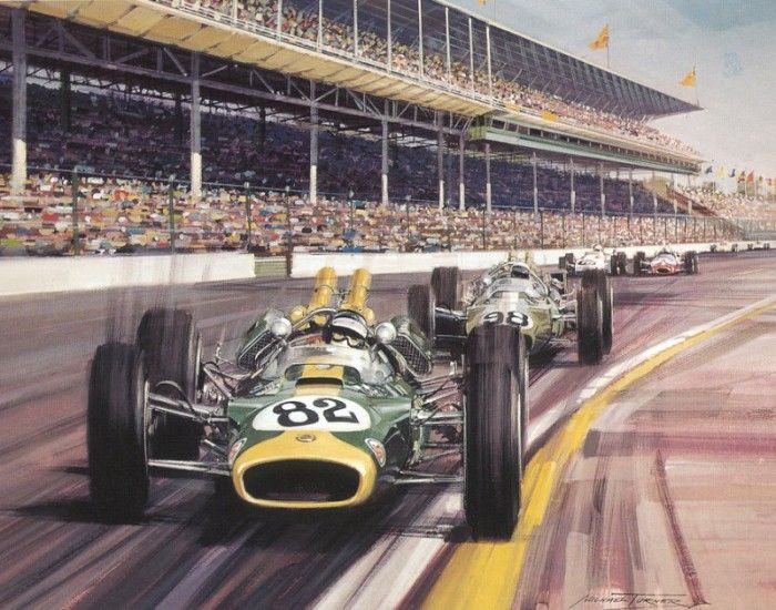 Cma 064 1965 clark indianapolis champion lotus 38.  