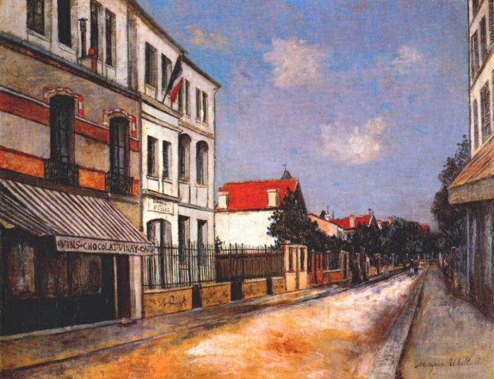 utrillo rue a asnieres 1913-15. , 