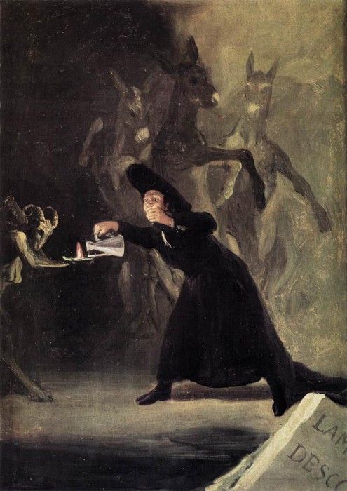 GOYA Francisco de The Bewitched Man.   ,  