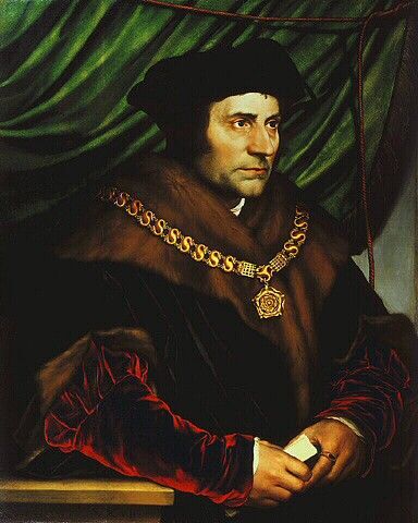 HOLBEIN SIR THOMAS MORE, FRICK COLLECTION.   