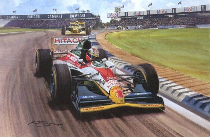 Cma 097 1993 british gp johnny herbert in lotus.  