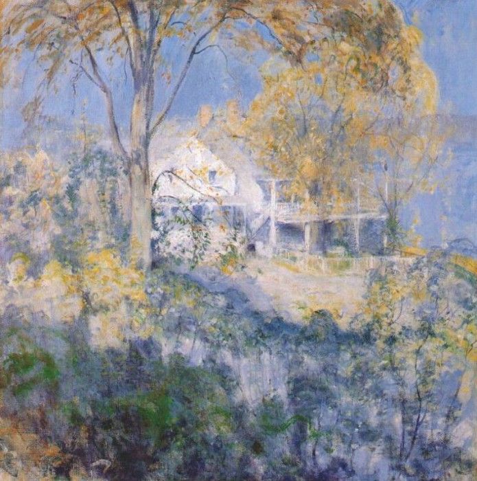 twachtman october c1901. Twachtmann,  