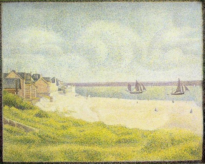 Seurat View of Le Crotoy, 1889,. , 