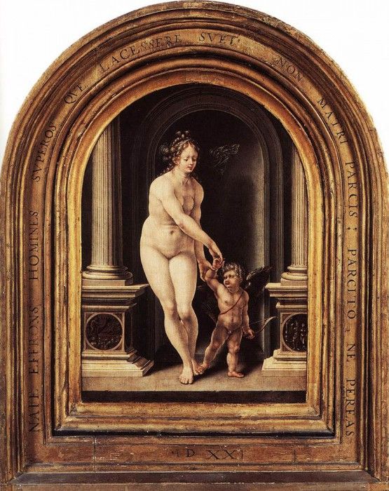 GOSSAERT Jan Venus and Cupid.   