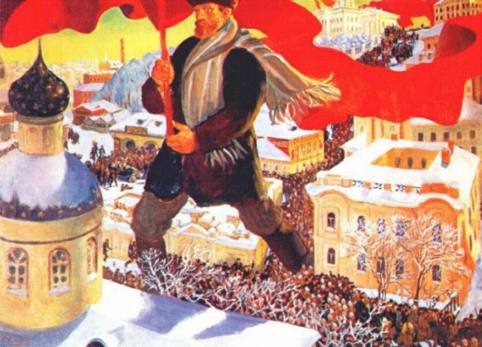 kustodiev bolshevik 1920. ,  (1878-1927)