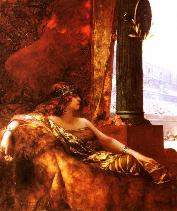 Benjamin-Constant Jean-Joseph Limperatrice Theodora Au Colisee.    