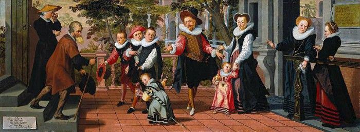Pietersz Pieter Poor parents, rich children Sun. Pietersz, 