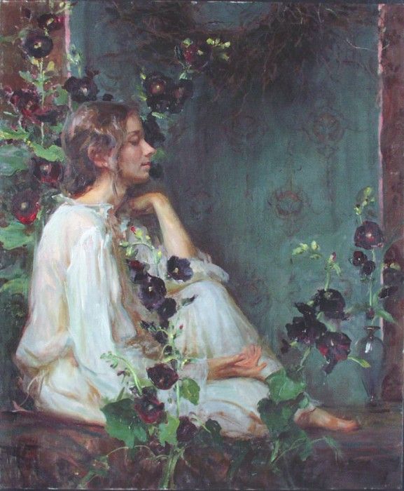 In the Stillness 48 x40. Gerhatz,  F