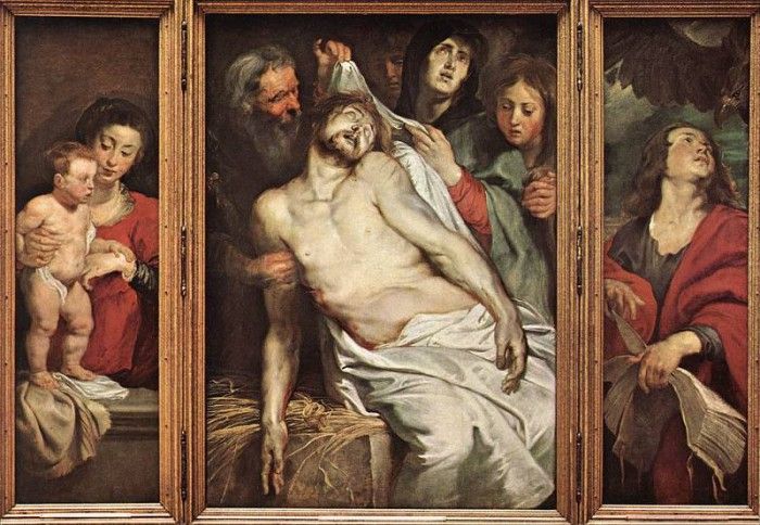 Rubens Lamentation of Christ. ,  