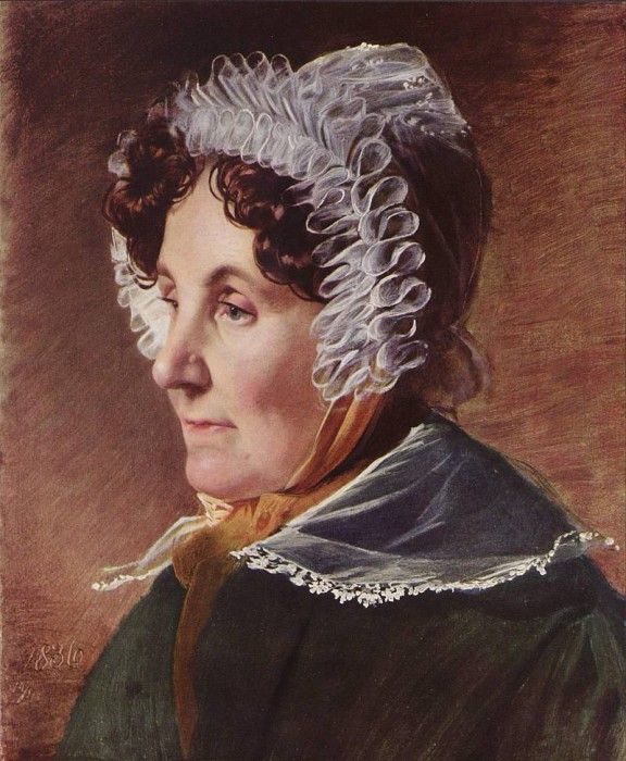 Die Mutter des Malers 1836. ,  