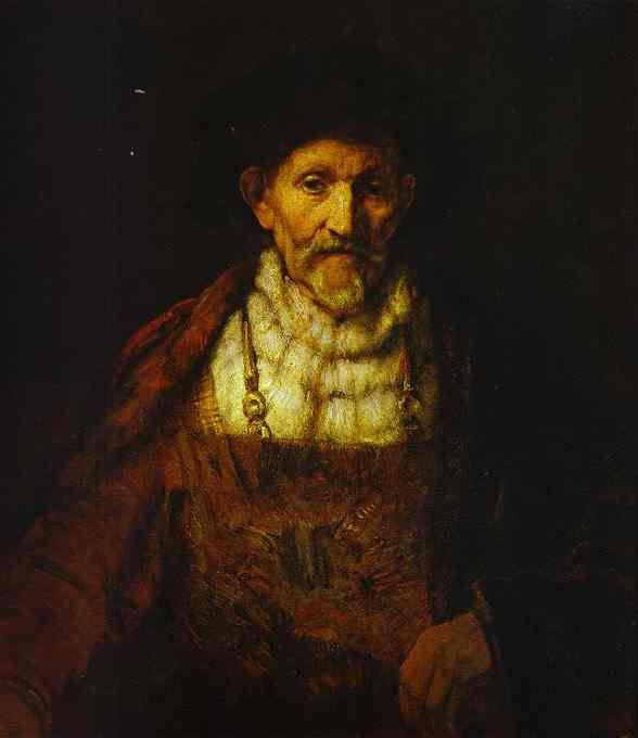 Rembrandt - Portrait of an Old Man.    