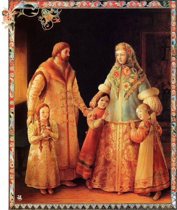 ma Craft KY Baba Yaga and Basilisa the Brave Vasilias Family. �������, Kinuko Y