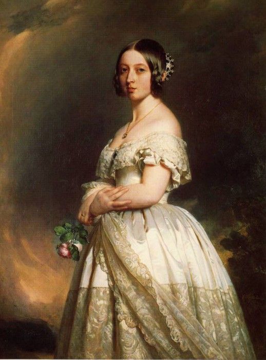 Winterhalter Franz Xavier Queen Victoria 1842. ,  